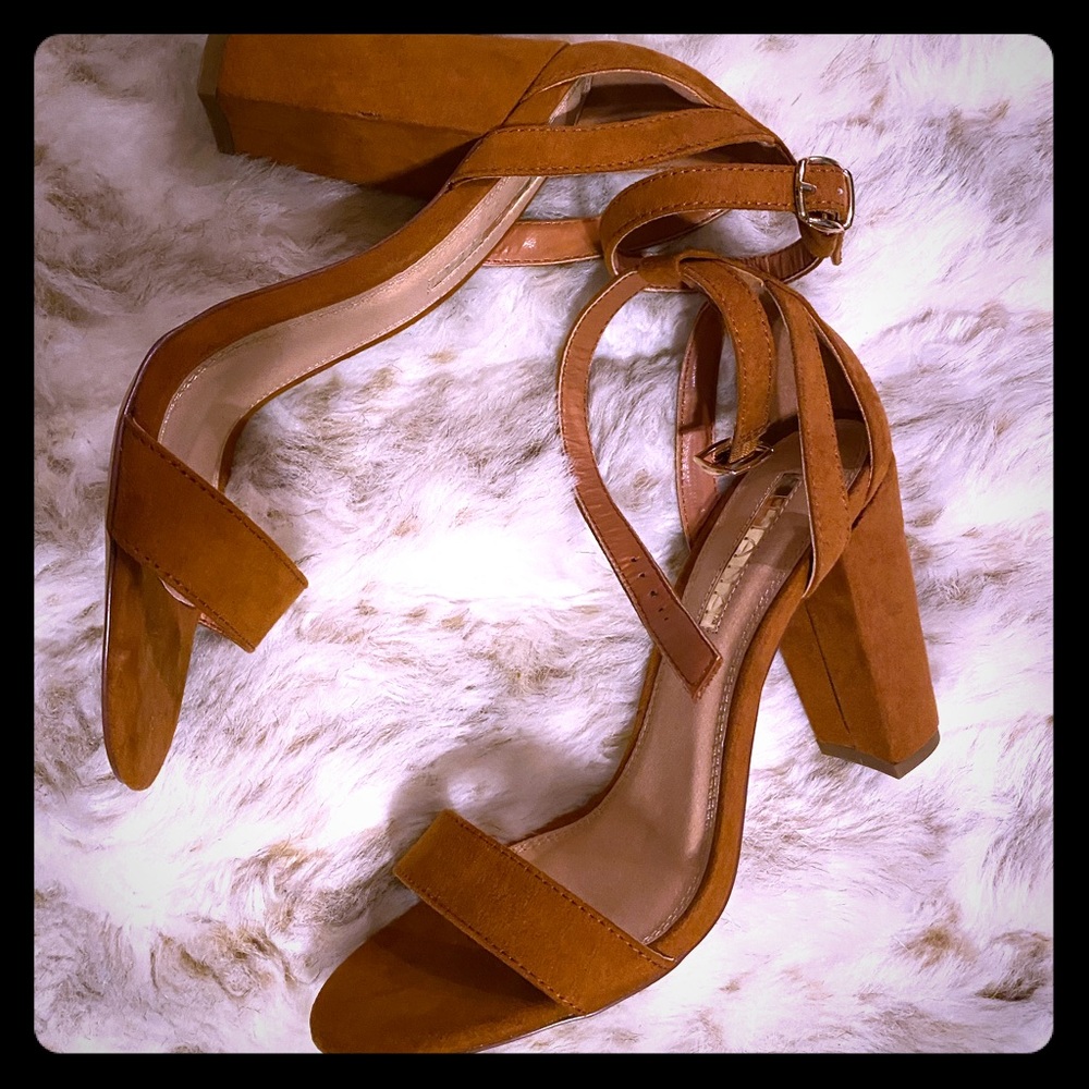 Brown heels
